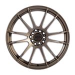 F1R F107 17x8 - Matte Bronze Wheel-2