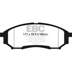 EBC Ultimax OEM Replacement Brake Pads (UD1068)-4