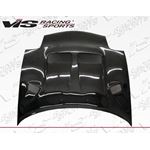 VIS Racing KS Style Black Carbon Fiber Hood-2