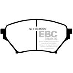 EBC Ultimax OEM Replacement Brake Pads (UD890)-4
