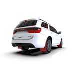 Rally Armor Red UR Mud Flap Black Logo for 2016-4