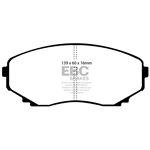 EBC Ultimax OEM Replacement Brake Pads (UD551)-4
