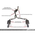 AWE Touring Edition Exhaust for B8 A5 2.0T - Du-4