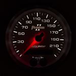 AutoMeter Phantom II 3-3/8in 0-225KM/H (GPS) Spe-2