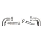 aFe MACH Force Xp 304 Stainless Steel Exhaust T-2