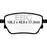EBC Ultimax OEM Replacement Brake Pads (UD1904)-4