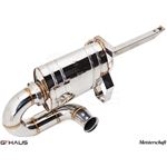 GTHAUS Super GT Racing Exhaust- Stainless- LA011-2