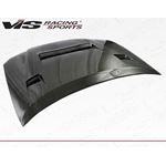 VIS Racing Alfa Style Black Carbon Fiber Hood-2
