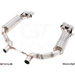 GTHAUS GT Racing Exhaust- Stainless- ME0711217-4