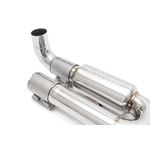 Fabspeed 991.2 Carrera Center Muffler Bypass X-4