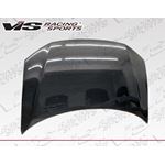 VIS Racing OEM Style Black Carbon Fiber Hood-2