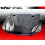 VIS Racing Penta Style Black Carbon Fiber Hood-2