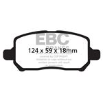 EBC Ultimax OEM Replacement Brake Pads (UD956)-4