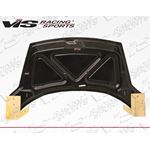 VIS Racing OEM Style Black Carbon Fiber Hood-4