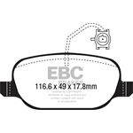 EBC Yellowstuff Street And Track Brake Pads (DP-4