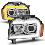 Anzo Projector Headlight Set for 2005-2007 Jeep-2