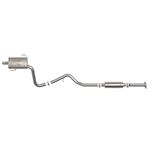 Takeda 2-1/2 IN 304 Stainless Steel Cat-Back Ex-2