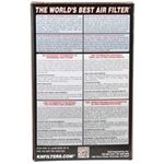 K and N Oval Air Filter (E-3321)-2