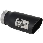 aFe Large Bore-HD 3 IN 409 Stainless Steel DPF-B-2