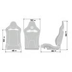 Sparco SPX Racing Seats, Driver Side Gloss Black-4