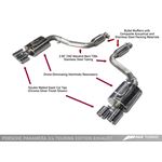 AWE Touring Edition Exhaust for 970 Panamera 2/-2