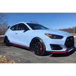 Rally Armor Black Mud Flap/Red Logo for 2019-202-2
