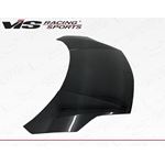 VIS Racing OEM Style Black Carbon Fiber Hood-2