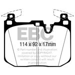 EBC Bluestuff NDX Full Race Brake Pads (DP52360-4