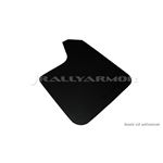 Rally Armor Universal - Black Mud Flap/Red Logo-2