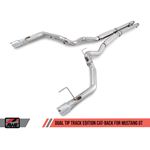 AWE Track Edition Cat-back Exhaust for S550 Mus-2