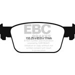 EBC Ultimax OEM Replacement Brake Pads (UD1953)-4