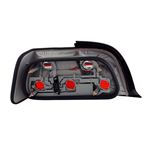 ANZO 1992-1998 BMW 3 Series E36 Taillights Red/S-2