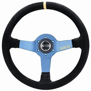 Sparco 015P310F2SN Suede Steering Wheel