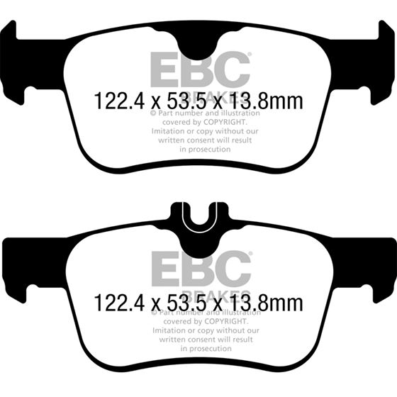 EBC Yellowstuff Street And Track Brake Pads (DP-4