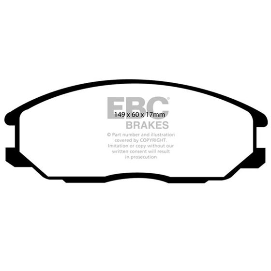 EBC Ultimax OEM Replacement Brake Pads (UD864)-4