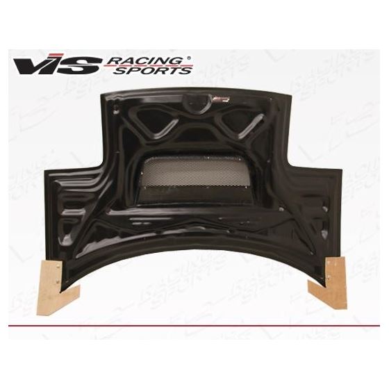 VIS Racing Type R Style Black Carbon Fiber Hood-4