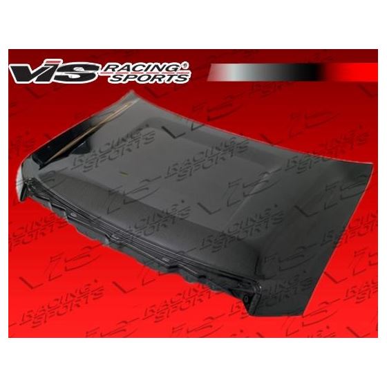 VIS Racing OEM Style Black Carbon Fiber Hood-2