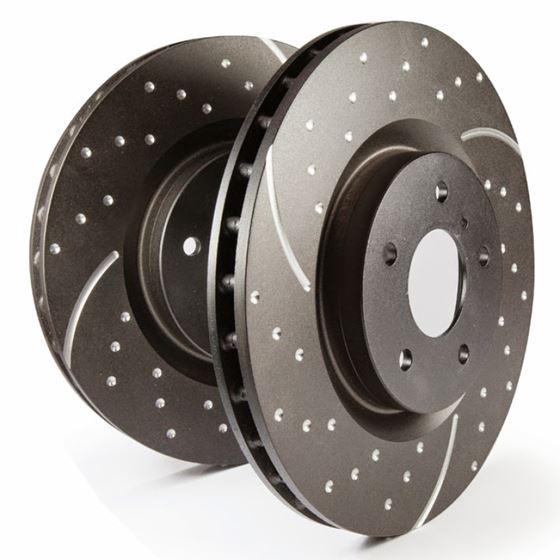 EBC 3GD Series Sport Slotted Rotors (GD7486)-2