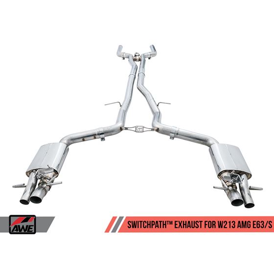 AWE SwitchPath Exhaust for W213 AMG E63/S Sedan-2