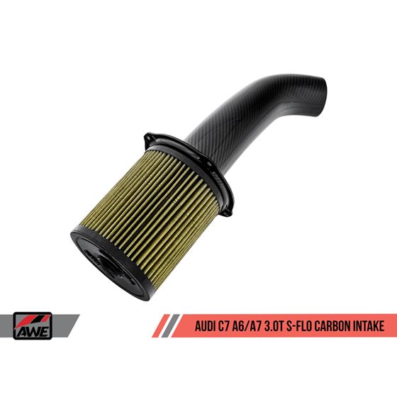 AWE S-FLO Carbon Intake for Audi C7 A6 / A7 3.0-2