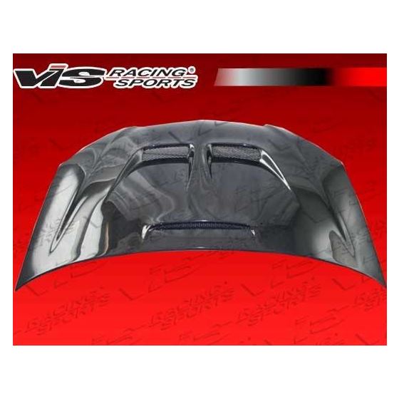 VIS Racing JS Style Black Carbon Fiber Hood-2