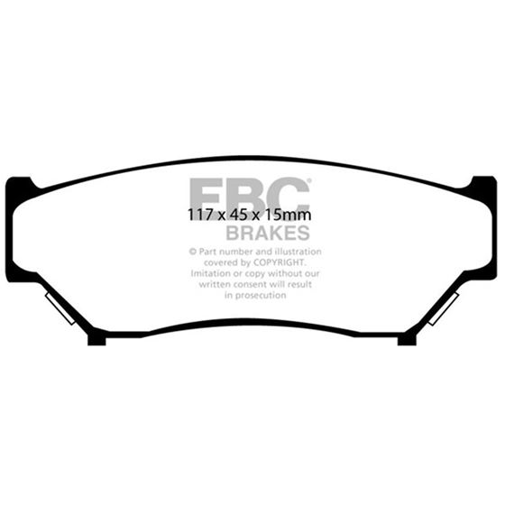 EBC 6000 Series Greenstuff Truck/SUV Brakes Dis-4