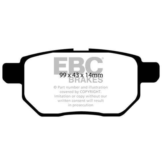 EBC Ultimax OEM Replacement Brake Pads (UD1423)-4