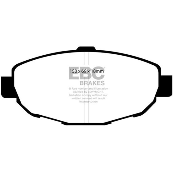 EBC Ultimax OEM Replacement Brake Pads (UD571)-4