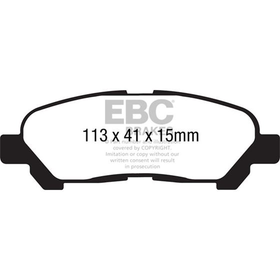 EBC Ultimax OEM Replacement Brake Pads (UD1325)-4