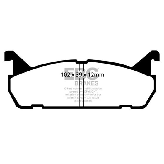 EBC Yellowstuff Street And Track Brake Pads (DP-4