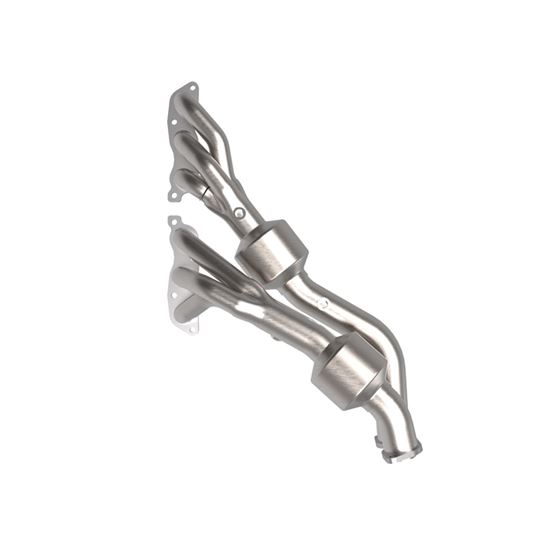 aFe Twisted Steel 304 Stainless Steel Header w/-2
