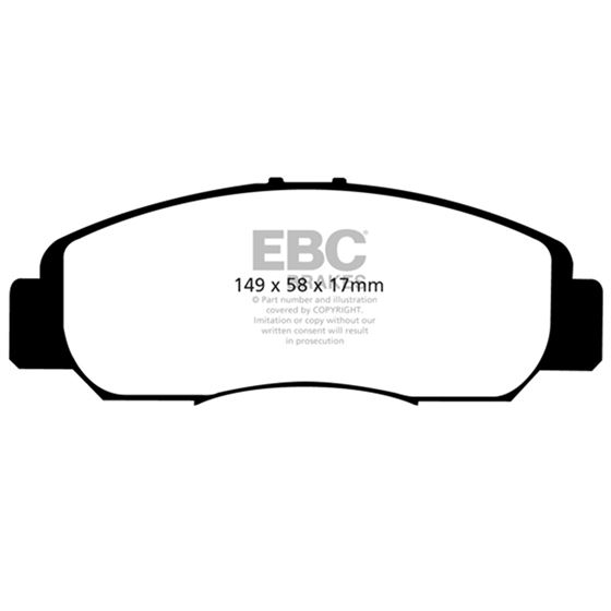 EBC Ultimax OEM Replacement Brake Pads (UD1608)-4