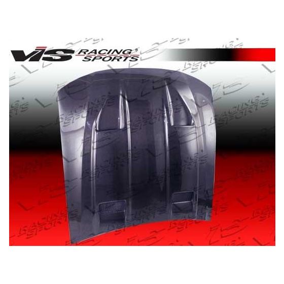 VIS Racing Mach 5 Style Black Carbon Fiber Hood-2