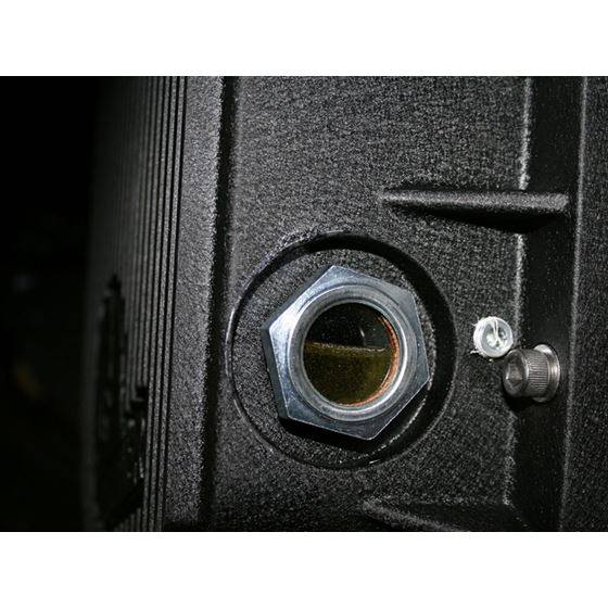 aFe Pro Series Differential Cover Black w/ Machi-4